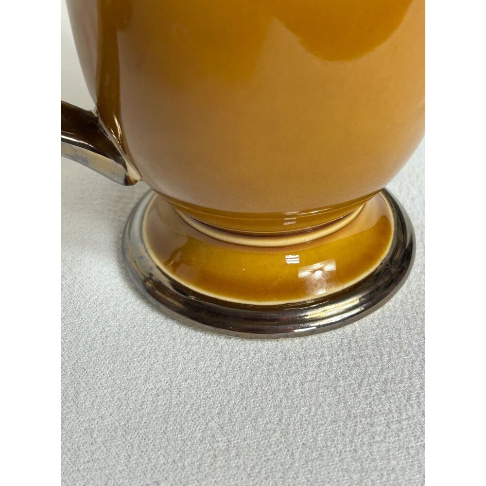 Set of 4 Certified International Karidesign Regency Gold Handled Mugs - Picture 8 of 8